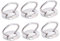 COLLBATH Pcs Pot Lid Knobs Saucepan Lid Knobs Stainless Steel Grip Handles Pot Cover Handles Replacement