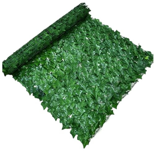TMTGTS Parete artificiale per piante da parete, 1 pezzo, protezione dai raggi UV, protezione da sguardi indiscreti, pannelli per la parete delle piante, siepi artificiali, prato da parete, 1 x 1 m,