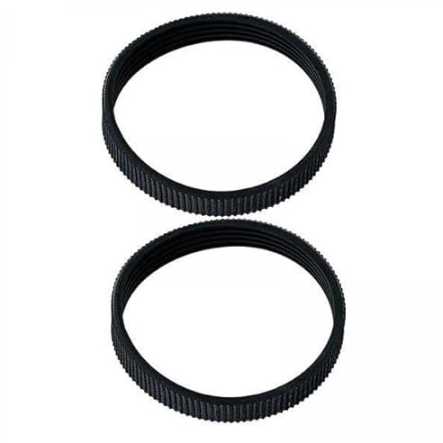 Fonowx Courroie D'entraînement de Remplacement pour Raboteuse électrique 82mm, 4x2 Pièces, Accessoires D'outils de Menuiserie Compacts Résistants à L'usure