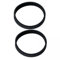 Fonowx Courroie D'entraînement de Remplacement pour Raboteuse électrique 82mm, 4x2 Pièces, Accessoires D'outils de Menuiserie Compacts Résistants à L'usure