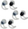 Rhinenet Replacement Earbuds Tips for Bose QC20 QC20i QC30 SoundSport SIE2i IE2 IE3, Soft Silicone, 3 Pairs Large (White)