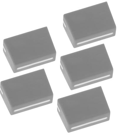 UPKOCH 5 Stück Faderkappen aus Gummi für Mischpulte 4mm Innenloch Langlebig zur Präzisen Lautstärkeregelung Am Dj Mixer