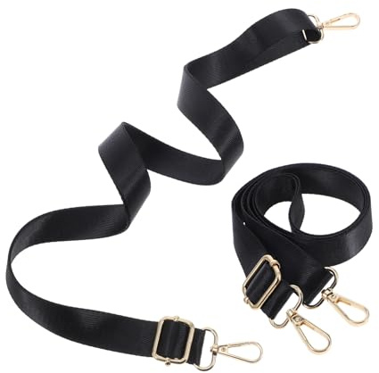 Pferdedecken Beinriemen mit Twist Funktion, 2 Stück, Schwarz | Elastisches Nylon mit Metall Drehverschlüssen, für Deckenwechsel im Winter, Passend für Training und Turnier