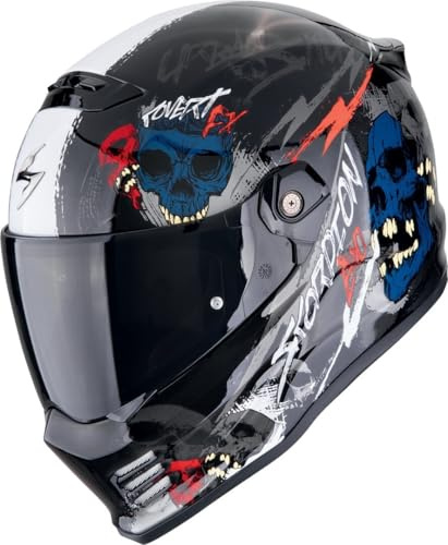 SCORPION COVERT FX SKULLZ Black-Grey-Red M