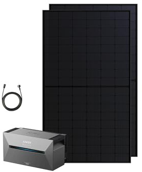 Anker SOLIX 2 Pro Solarbank + 2× RS50S Bifaziales Solarpanel