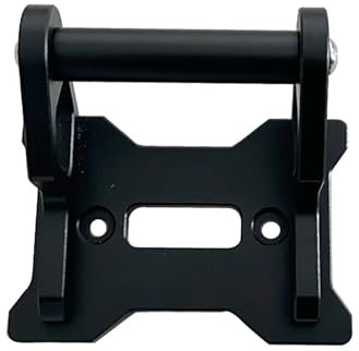 Rdtnvc Motorradzubehör CNC-Aluminium-GPS-Telefonhalter-Standnavigation Neue Verlängerungshalterung Für CFMOTO Für 450MT 450 MT 2024-2025 Rennrad Handy(Black 12mm NO Logo)
