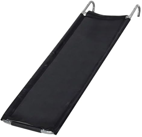 Trampoline Slide, All-Weather Kids Trampoline Ladder with Wide Surface Accessories for Outdoor & Indoor Play, Safe Slide.