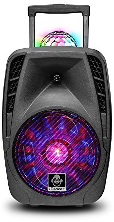 iDance Groove Koffer-Lautsprecher 426, Schwarz