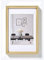 walther design Walther Cadre Photo Design Or 10,5 x 15 cm avec Passe-Partout, Cadre en Plastique Style Acier ES015G