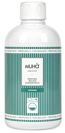 Muhà | Profuma Bucato Concentrato, Fragranza Bucato intenso Ideale per lavatrice o lavaggio a mano, Profumazione a Lunga Durata, Formato da 400ml