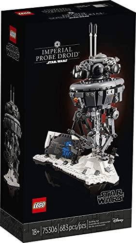 LEGO 75306 Star Wars Droïde sonde impérial, Jeu de Construction pour Adulte, Modèle de Collection, Idée de Cadeau