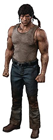 ThreeZero – Rambo First Blood John Rambo Figur im Maßstab 1/6 (Netz)