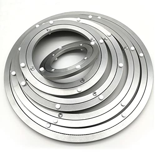 1 Stück Schwerlast Drehplatte Drehlager Drehscheibe Lazy Susan Tischplatte Tv Drehplatte 12 Zoll 20 Zoll 24 Zoll 32 Zoll, Drehplatte Aus Aluminium Für Esstisch TV Monitor (Size : 14 inches (350mm))