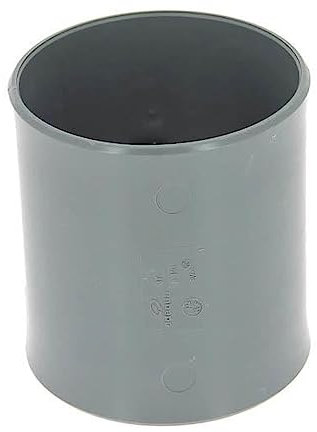 jardiboutique - Manchon PVC à butée femelle-femelle ø100 mm - raccord pvc évacuation