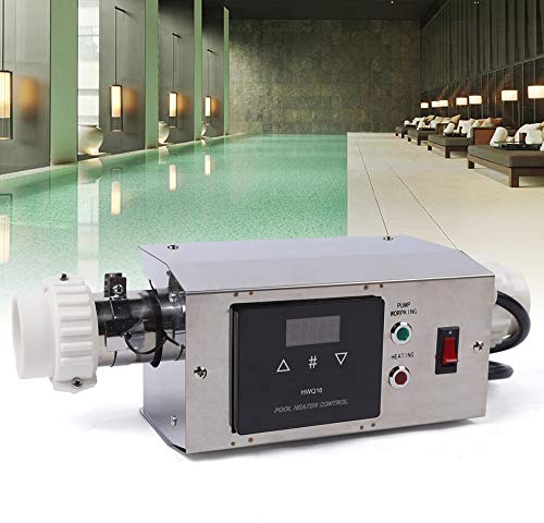 NaMaSyo Poolheizungsthermostat 3KW wasserdichtes SPA-Temperaturregler-Kit für Swimmingpool