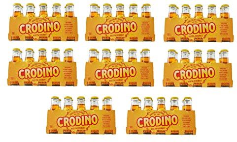 80 x CRODINO Aperitivo sin alcohol amargo de Italia 100 ml