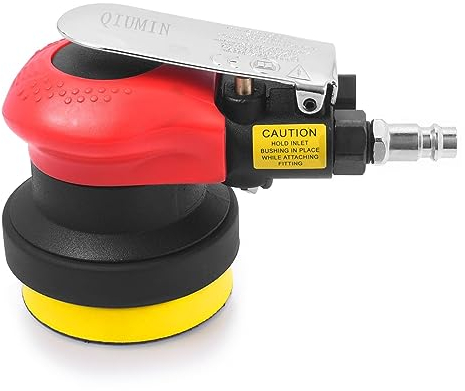 Mini levigatrice orbitale ad aria compressa 75 mm (3), professionale multifunzione per cera e lucidatrice per auto