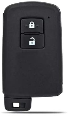 Guscio Chiave Telecomando Compatibile con Toyota RAV4 Yaris Hybris Auris Cover Scocca Ricambio 2 Tasti Riparazione Sostituzione Auto