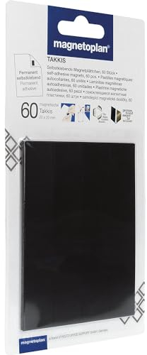 magnetoplan | Klebe-Ecken | magnetisch | LxB 20 x 20 mm | VE 600 Stk