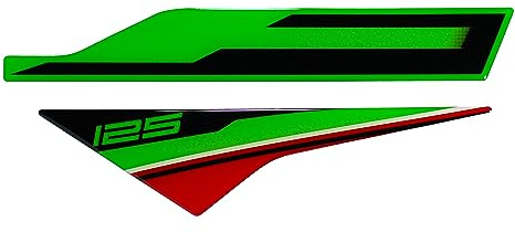 Tankpad Adhesivo para cubierta de cadena compatible con Kawasaki Ninja 125 X550701VA