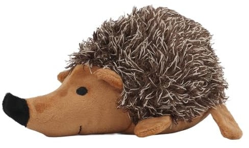 Quietschspielzeug Für Hunde in Igelform, Weiches Plüsch-Kauspielzeug Für Hunde, Stofftiere Für Hunde, Hedgehogz Plüsch-Hundespielzeug Für Welpentraining Und Spielen