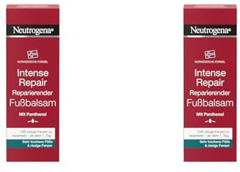 Neutrogena Norwegische Formel Fußpflege, Schrunden Salbe bei rissigen Fersen, 50ml (Packung mit 2)