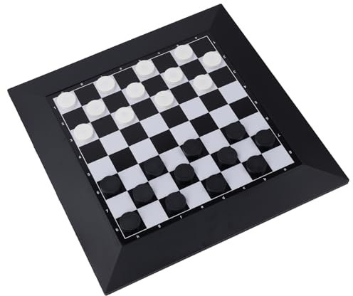 Andux Portable Chess Board Game Set with Storage Case for Kids and Adult QPYX-01 S2202-8 (Checkers)