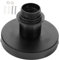 Uonlytech Douille e27 Métal Edison Screw Noire Montage au plafond Prise Électrique Plafonnier Tête de Lampe Visser Base e27