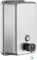 modunful Dispenser di Sapone a Bagno Muro, 1100 ml Dispenser Sapone Mani in Acciaio Inox, Dosatore di Sapone Liquido a Pompa, Protettivo in PE Incorporato, per Bagno Commerciale Pubblico