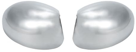 Shkalacar Cache rétroviseur latéral,Rétroviseurs Latéraux de Porte, Couvercles de Rétroviseurs de Remplacement Compatible avec BMW Mini Cooper R52 R50 R53 2001 – 2006 OEM 89120050 489120060