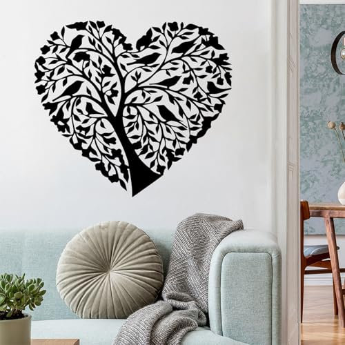 astylishome Girls Bedroom Wall Stickers Home Decals PVC Adhesive Mural Aesthetic Family Walls Sticker for Kitchen Dinning Room Decoration Black and White Wallpaper 0919