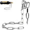 Porte-bouteille de vin design chaîne porte-bouteille de vin, chaînes magiques, porte-bouteilles de vin, chaînes en fer flottantes, porte-bouteilles de vin, porte-bouteilles de vin créatif pour le