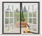 Mosquitera Ventana Magnetica 135x100cm, Mosquitera para La Ventana, Sin Taladrar, Malla Ultrafina, para la Mayoría de los Tipos de Ventanas, Negro