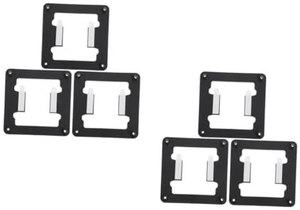VILLCASE 2 Set Cpu Brackets Per Ventole Raffreddamento Compatibile Con Radiatori Design E Facile Installazione 3 Pezzi*2