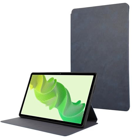 Custodia per tablet Custodia con supporto compatibile con Realme Pad 2 11.5 pollici 2023, custodia protettiva sottile in pelle for tablet, con visualizzazione multi-angolo Tavoletta Casa(Mavi)