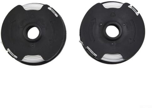 Jotekonoby 2-Pack 6m Trimmer Line and Spool Replacement for Greenworks G40LT G40LT30 21107 String Trimmer Parts, Compatible with .5mm Cutting Cord