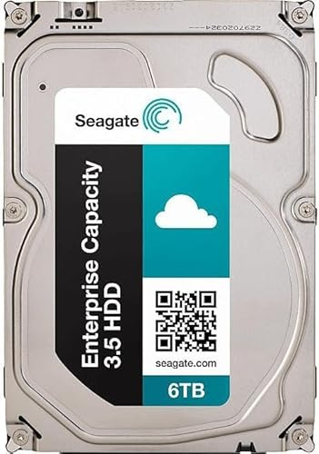 Seagate Enterprise Capacity 6TB Interne Festplatte ST6000NM0004 3,5 Zoll HDD 128MB SATA 6Gb/s (Generalüberholt)