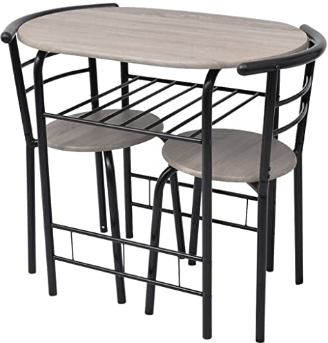 vidaXL Bartisch Barhocker Bar Set Tresentisch Küchentisch Stehtisch Barstuhl