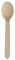 ABENA Gastro-Line 16cm Wooden Disposable Spoons, The Eco-Labelled Wooden Cutlery Choice for your Disposable Cutlery, 100% Compostable Birchwood from Certified Ethical Forests (Pack of 100)