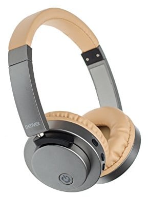 Denver BTN-206 Bluetooth On-Ear Kopfhörer, Beige