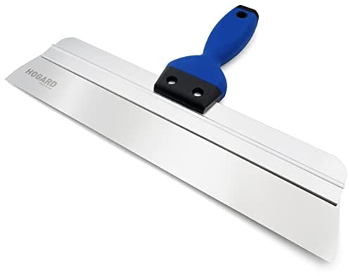 HOGARD Spatole per Stucco Per Uso Professionale Frattazzo per Stucco in Acciaio Inox Made in EU | Spatola per Stuccare | 350 mm