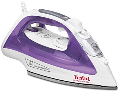 Tefal Ultraglide anti-scale FV2663 - Steam Iron - scale Collector- Durilium® Airglide Soleplate - 2500W - 150 g Steam Boost