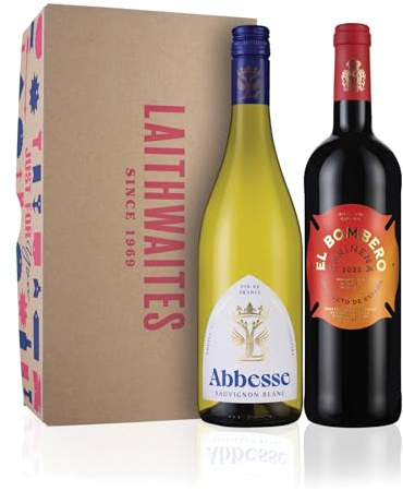 Laithwaites Wine - Discovery Duo Mix Gift Set - Case of 2 Bottles (75cl) - French & Spanish Variety - La Folie De Pierre, El Bombero