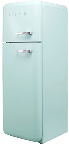 Smeg Left Hand Hinge FAB30LPG5UK 70/30 Fridge Freezer - Pastel Green - D Rated