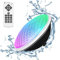 KOLLNIUN Par56 illuminazione piscina 22W luce subacquea luce piscina RGB con telecomando piscina luci piscina luce 12V AC/DC IP68