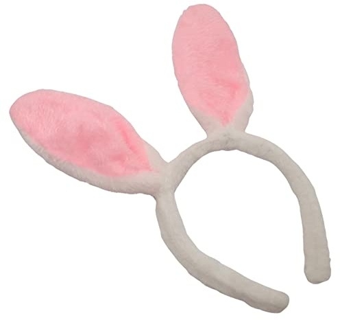 Topkids Accessories Rabbit Ears for Kids and Adults, Bunny Ears, Easter Bunny Ears, Fancy Dress, World Book Day Costumes, Easter Games, Party Dress, Animal Costume Kids