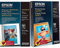 Epson Fotopapier Premium Semigloss 10x15 50Blatt S041765 & Foto Papier glänzend 100x150mm 100 Blatt 1er-Pack