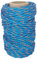 Cordón de Poliéster 3mm * 25m. Fabricado en España. para Manualidades, Aire Libre, Exteriores, Jardín y Bricolaje. Azul con Naranja