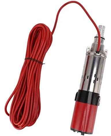 Tnfeeon Mini Pompa dell'Acqua Micro Pompa a Motore Sommerso 30 Metri di Altezza in Acciaio Inossidabile DC 12 V Pompa di Ricambio per Distributore di Acqua per Macchina da caffè per