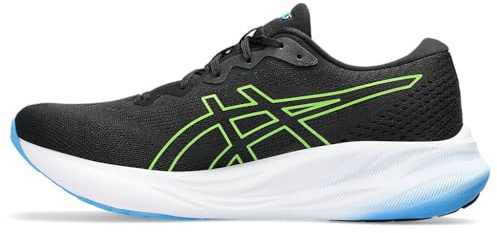 ASICS 1011B780-001 Gel-Pulse 15 Uomo, Black/Electric Lime EU 46.5